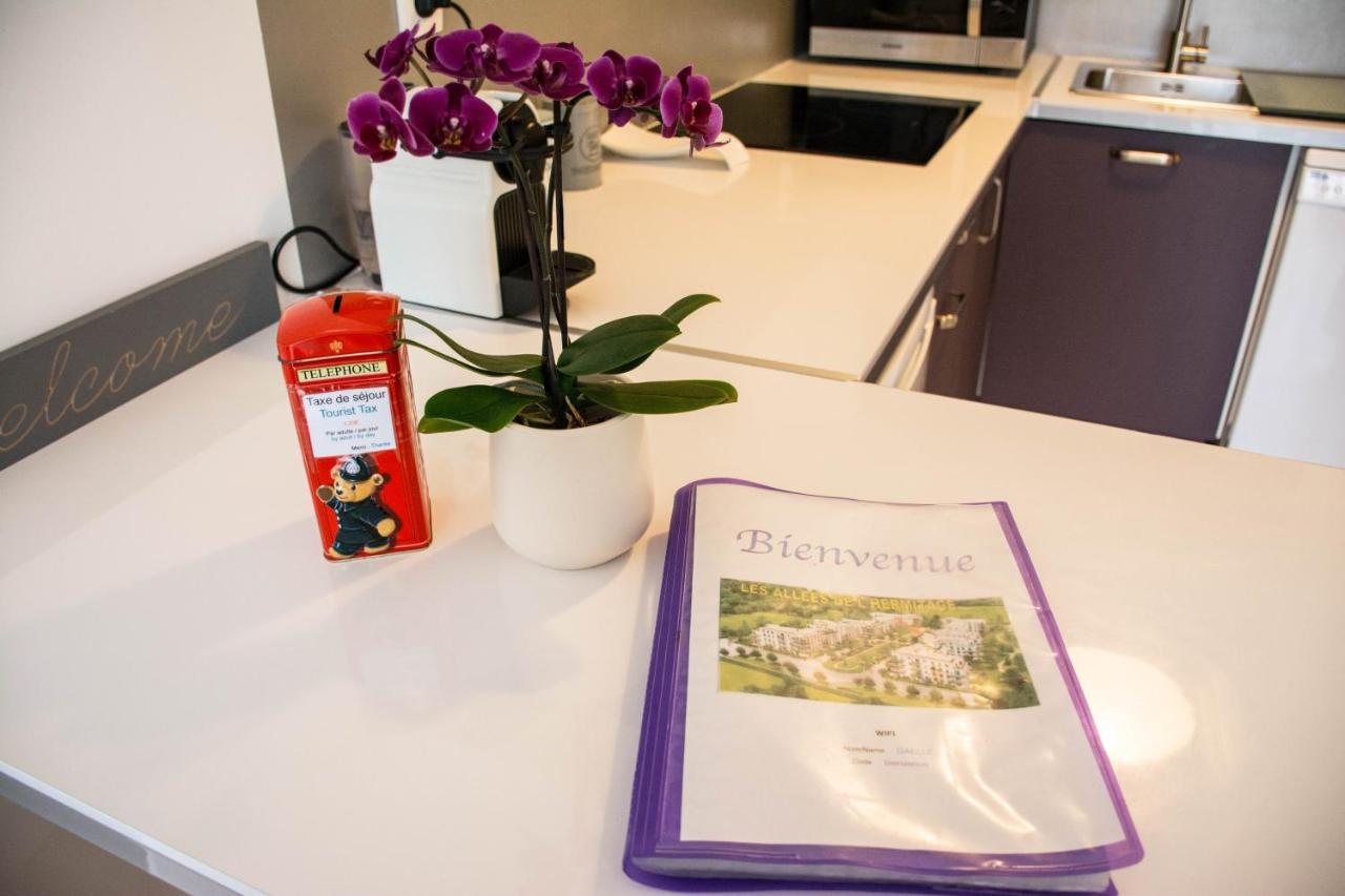 Sweet Apartment In Front Of Disneyland'S Castel Montévrain Eksteriør bilde