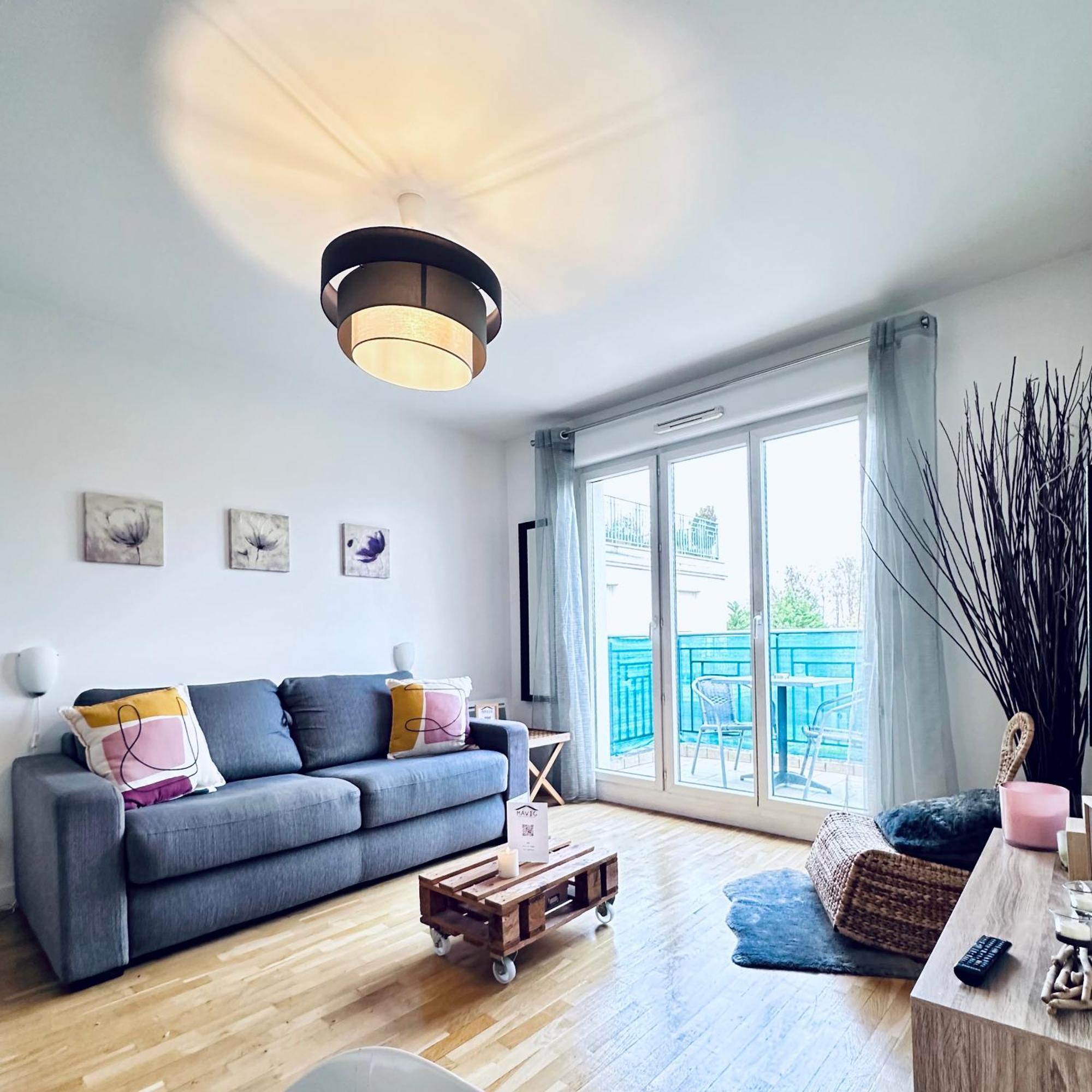 Sweet Apartment In Front Of Disneyland'S Castel Montévrain Eksteriør bilde